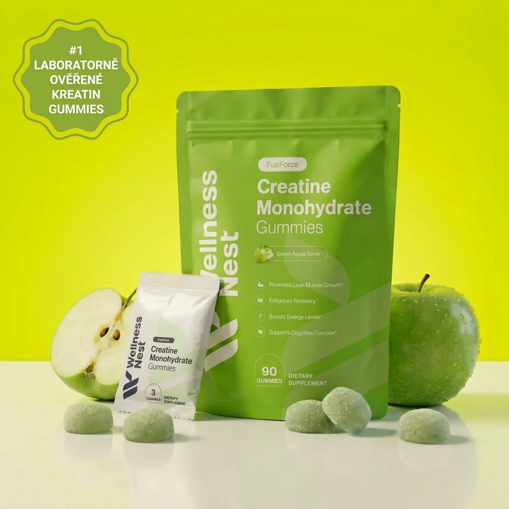 FusiForce - Kreatin Monohydrát Gumídky