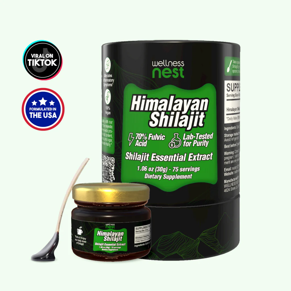 Léčivý Shilajit Esenciální Extrakt